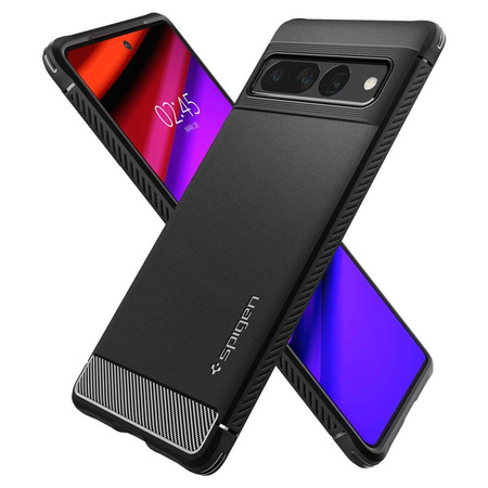 Spigen Rugged Armor - pouzdro pro Google Pixel 7 Pro (černé)