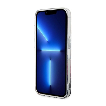 Guess Flower MagSafe - Schutzhülle für iPhone 14 Pro (Grün)