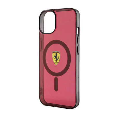 Ferrari Translucent MagSafe - Case for iPhone 14 (Red)