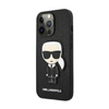 Karl Lagerfeld Saffiano Ikonik Patch - iPhone 13 Pro Case (black)