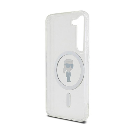 Karl Lagerfeld IML Ikonik MagSafe - Hülle für Samsung Galaxy S23 (Transparent)