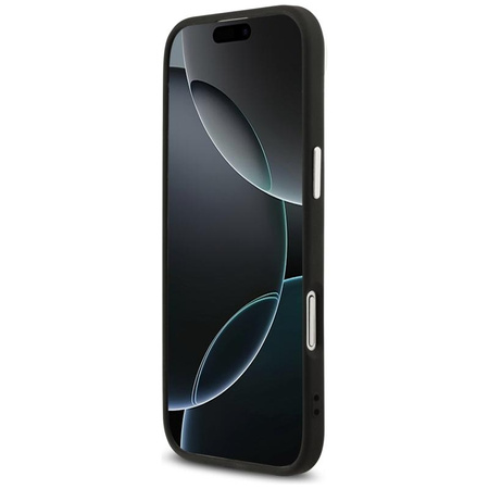 ETUI DO IPHONE AIR do MAGSAFE KARL LAGERFELD ORYGINALNE CZARNE SKÓRZANE