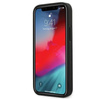 Mercedes Leather Wave Line - tok iPhone 12 mini (fekete)