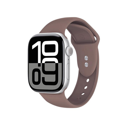 Crong Liquid - Apple Watch szíj 38/40/41/42 mm (barna)