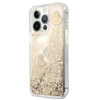Guess Liquid Glitter Charms - pouzdro pro iPhone 13 Pro Max (zlaté)