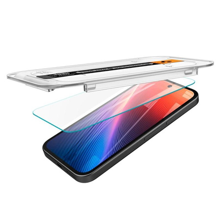 Spigen Glas.TR EZ FIT 2-Pack - Verre trempé pour Google Pixel 9a (2 pièces)