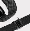 Puro Loop szíj - Fonott szíj Apple Watch 38/40/41 mm-es órához (fekete)