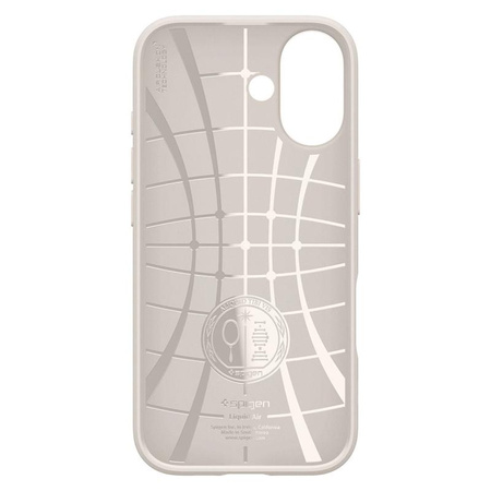 ETUI DO IPHONE 17 SPIGEN LIQUID AIR ORYGINALNE BEŻOWE ELEGANCKIE CASE
