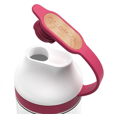 Quokka Mineral - Láhev na vodu s magnetickým uzávěrem 670 ml (Claret)