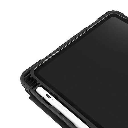 Tucano Educo Case - Pancéřované pouzdro pro iPad 10,9" (2022) s magnetem a stojánkem a držákem Apple Pencil (černé)