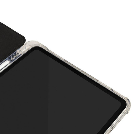 Tucano Satin Case - Tasche für iPad 11" (2025) / iPad 10.9" (2022) mit Magnet & Standfuß mit Apple Pencil Halter (schwarz)