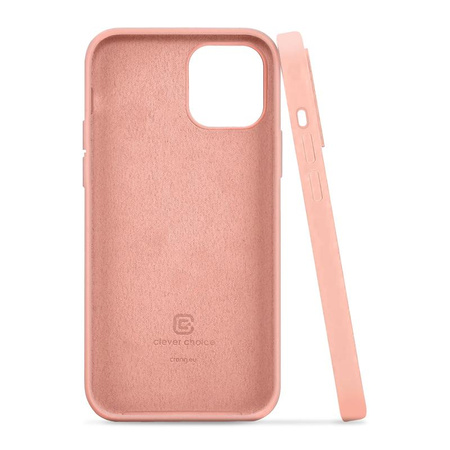 Crong Color Cover - Coque pour iPhone 12 Mini (Sand Pink)