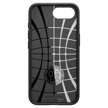 Spigen Liquid Air - tok iPhone 16e készülékhez (matt fekete)