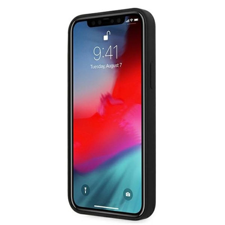 Karl Lagerfeld Silicone Ikonik Outline - Coque iPhone 12 / iPhone 12 Pro (noir)