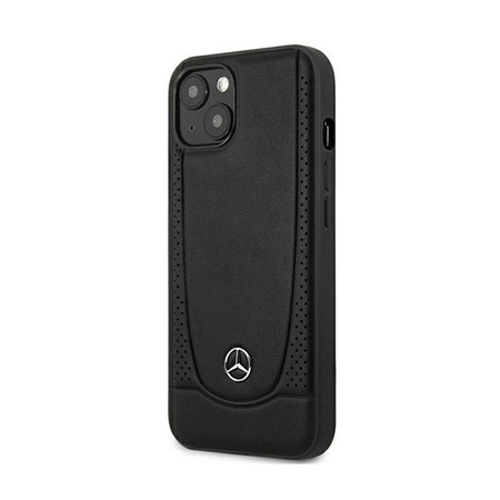 Mercedes Leather Urban Line - Case for iPhone 15 Plus (Black)