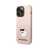 Karl Lagerfeld Silikon NFT Choupette - Hülle für iPhone 14 Pro Max (Pink)