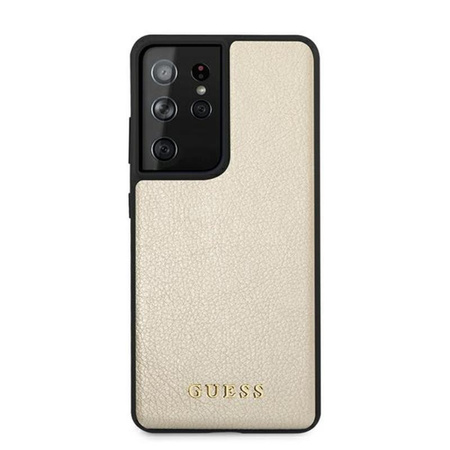 Guess Schillernd - Samsung Galaxy S21 Ultra Tasche (gold)