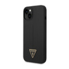 Guess Silicone Triangle Logo - iPhone 14 Case (black)