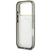 ETUI DO IPHONE 17 PRO do MAGSAFE GUESS CZARNE ORYGINALNE ELEGANCKIE KWIATY