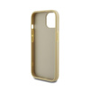 Guess Glitter Script Big 4G - iPhone 15 Tasche (Gold)
