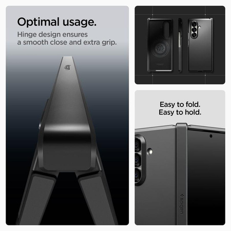 Spigen Tough Armor Pro Mag MagSafe - Case for Samsung Galaxy Z Fold 7 (Black)