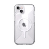 Speck Presidio Perfect-Clear s gripy + MagSafe - pouzdro pro iPhone 13 s povrchovou úpravou MICROBAN (čiré)