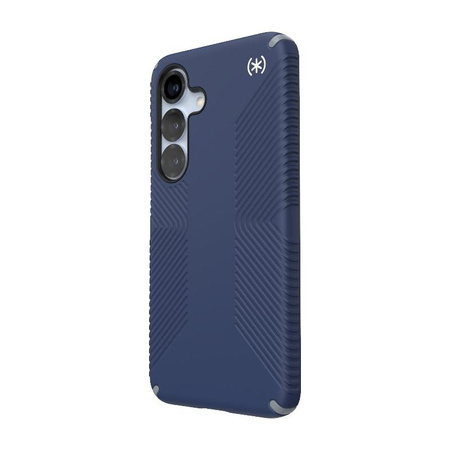 Speck Presidio2 Grip Magnet - Case for Samsung Galaxy S25 / 24 MagSafe (Coastal Blue/Dust Grey/White)