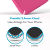 Speck Presidio2 Grip MagSafe - Antypoślizgowe etui iPhone 14 Pro (Digitalpink / Blossompink / White)