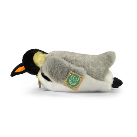 MASKOTKA PLUSZOWA PINGWIN REALISTYCZNY 28cm RAPPA PINGWINEK JAK ŻYWY ECO