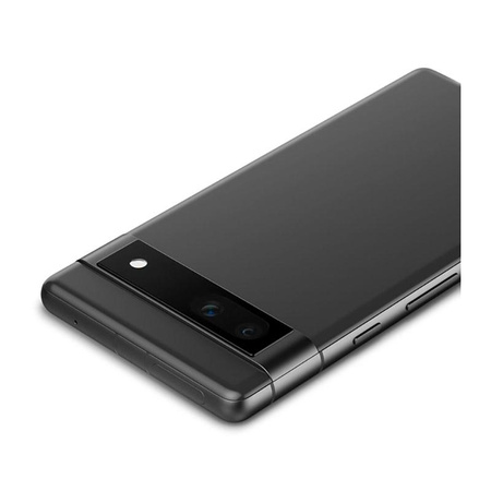 Spigen Optik.TR EZ Fit Kamera-Objektivschutz 2er-Pack - Objektivschutzglas für Google Pixel 7A (2 Stück) (Schwarz)