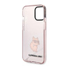 Karl Lagerfeld IML NFT Choupette - iPhone 12 / iPhone 12 Pro tok (rózsaszín)