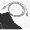 Kanex DuraBraid - Câble de connexion USB-C (Power Delivery) vers Lightning certification MFi 1,2 m (Argent)
