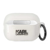 Karl Lagerfeld NFT Ikonik Karl Head - AirPods Pro 2 Hülle (Transparent)