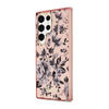Guess Flower Collection - Hülle für Samsung Galaxy S23 Ultra (Pink)