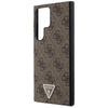 Guess 4G Triangle Strass - Case Samsung Galaxy S24 Ultra (Brown)