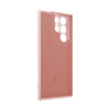 Crong Color Cover - Etui Samsung Galaxy S22 Ultra (różowy)