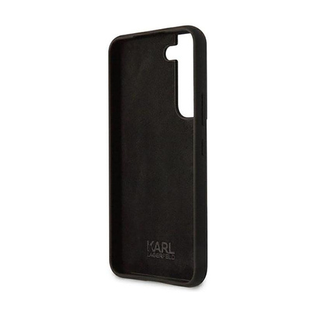 Karl Lagerfeld Slilicone Karl & Choupette - Samsung Galaxy S22 Case (black)