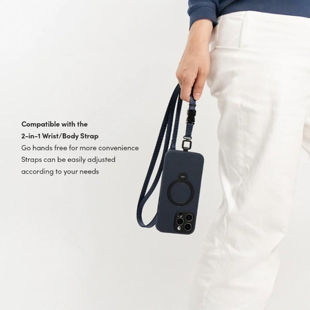 Moshi Kameleon MagSafe - Case for iPhone 16 Pro with Stand Function (Midnight Blue)