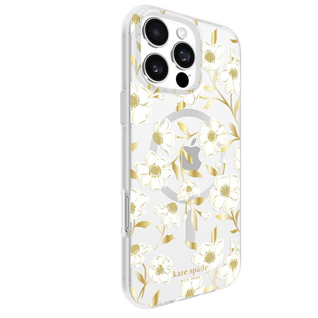 Kate Spade New York Protective Gems MagSafe - Case for iPhone 16 Pro Max (Sunshine Floral)