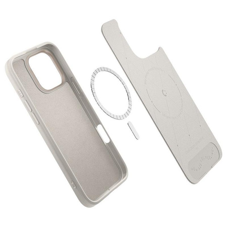 Spigen Cyrill Kajuk MagSafe - Coque pour iPhone 16 Pro Max (Crème)