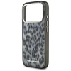 Karl Lagerfeld IML Leopard Pattern MagSafe - Hülle für iPhone 17 Pro (schwarz)