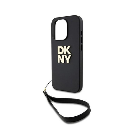 DKNY Wrist Strap Stock Logo - iPhone 15 Pro Case (black)