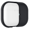 Spigen Silicone Fit Strap - Pouzdro pro Apple AirPods Pro 1 / 2 (černé / zelené)