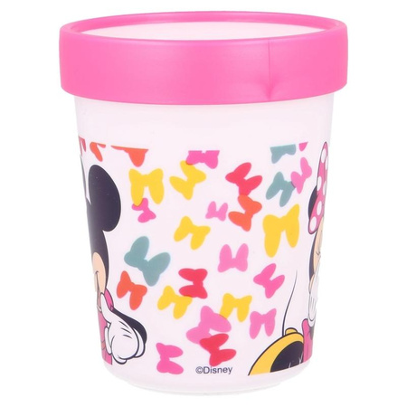 Minnie Mouse - Antypoślizgowy kubek 260 ml (różowy)