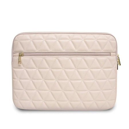 Guess Quilted Computer Sleeve - 13" Notebook Case (pink)
