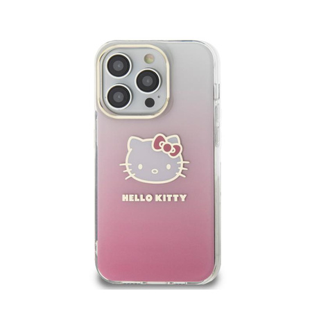 Hello Kitty IML Gradient Electrop Kitty Head - Hülle iPhone 13 Pro Max (rosa)