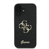 Pouzdro Guess Fixed Glitter Big 4G - iPhone 16 Plus (černé)