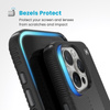 Speck Presidio2 Grip ClickLock & MagSafe - iPhone 16 Pro Max Tasche (Schwarz / Schiefergrau / Weiß)
