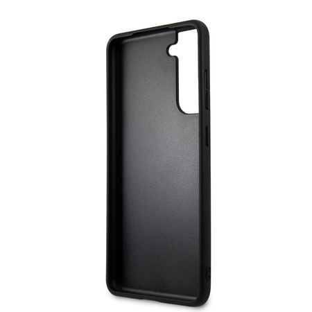 Bmw bőr Hot Stamp - Samsung Galaxy S21 FE tok (fekete)
