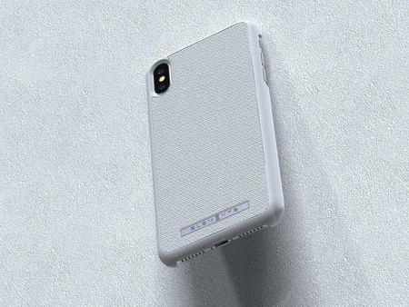 Nordic Elements Original Idun - Materialhülle für iPhone Xs Max (Mittelgrau)